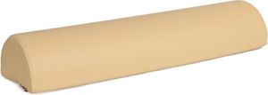 Habys Lagerungsrolle Halbrund, Knierolle Lagerungsrolle, Nackenrolle, Lagerungskissen für Massage und Therapie, Kniehalbrolle, Größe:60x15x10cm Beige