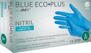 AMPRI Blue Eco Plus Nitril PF blau Gr. XXL 1 Pack = 100 stk.