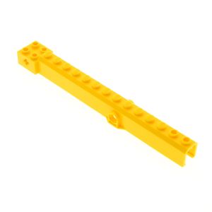 1x Lego Kran Arm gelb Ausleger 16L Pinn Container 4611679 4499427 57779