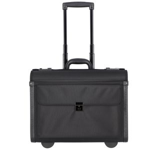 d&n Business Line Pilotenkoffer 48 cm   2 Rollen 42 l - Schwarz