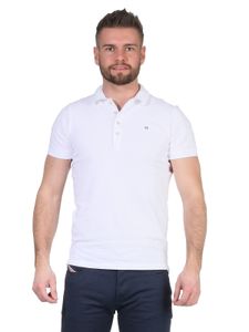 Diesel Herren Poloshirt Polohemd Polo Shirt Pique kurzarm Hemd Model: T-Heal, Farbe: Weiss, Größe: XXL