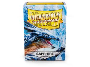 Dragon Shield Matte Sleeves - Sapphire (100 Sleeves)