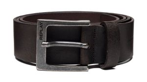 REPLAY Leather Belt W105 Black Brown