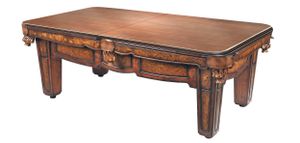 Winsport Abdeckplatte für Poolbillardtische ?Wellington?, ?Arizona?, ?Golden West? antik braun 9 ft. / 282 x 155 cm
