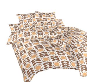 Dadka Lniana krepa Kwiat nugat 140x200, 70x90 cm