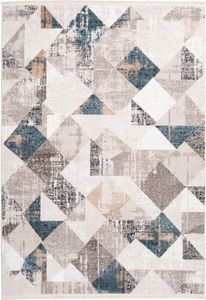 Jessy 200 Grau / Blau 120cm x 180cm