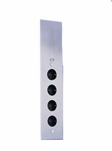 Thebo Eck-Steckdosenelement RIVA 4f Steckdose, 1 USB Port, Edst, 2m