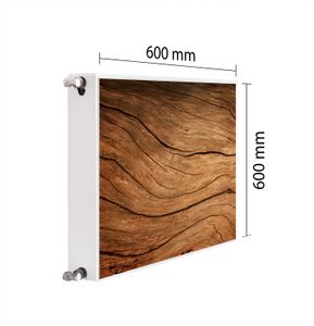 Magnet Heizkörperverkleidung Heizkörperabdeckung 60x60 HOLZ