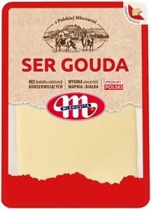 Plátky syra Mlekovita Gouda 150G