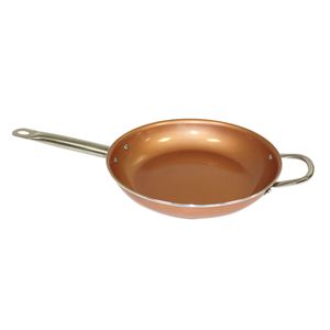 Starlyf® Copper Pan 28 cm – Kupfer-Keramik Pfanne mit Antihaftbeschichtung, für alle Backoffen- und Herdarten geeignet. Herdarten: Induktion, Glaskochfelder, Gas und Elektro