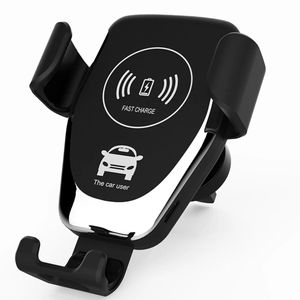 2 in 1 Qi Ladegerät Auto Handyhalterung KFZ Induktion Handy Halterung KFZ Wireless Fast Charger Car Kabellos Halterung 10W