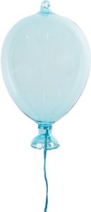 Clayre &amp; Eef Clayre &amp; Eef 6GL4438 Dekoracja wisząca balon niebieski Ø 7x14 cm