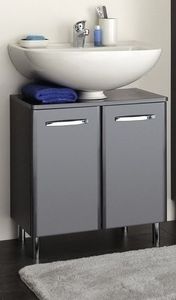 pelipal Waschtischunterschrank Velo anthrazit glänzend 53 x 60 cm