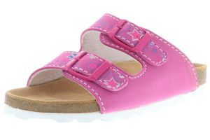 ConWay Kinder Mädchen Damen Pantoletten Hausschuhe Slipper Schlappen pink/fuchsia, Größe:40, Farbe:Pink
