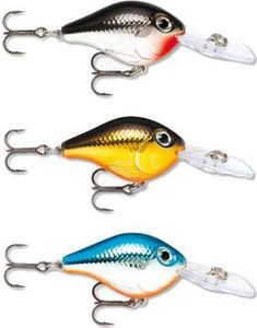 Rapala Ultra Light Crank 3 cm - Glass Amber Tiger UV