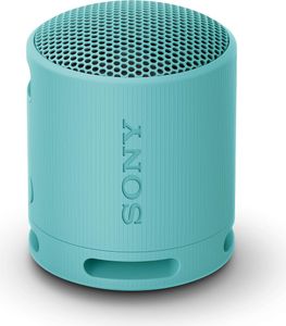 Sony SRS-XB100, Bezprzewodowy, A2DP, HFP, AAC, AVRCP, SBC, USB Type-C, Głośnik mono przenośny, Niebieski, Cylidner