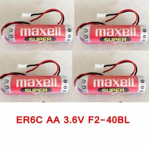4 MAXELL ER6C AA F2-40BL 3,6 V 1800 mAh PLC baterie PLC baterie pro Mitsubishi FX PLC s konektorem
