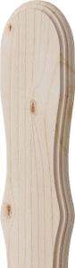Woodino Fichtenholz 100 x 9cm Zaunlatten Gartenzaun Holzzaun Holz Zaun Brett Zaunbrett - 25 Stück Fichtenbretter - Muster 1