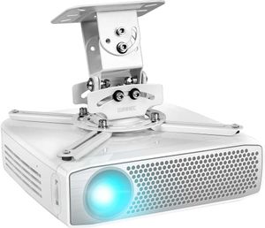 Duronic PB05XB Beamer Halterung | Projektor Halterung | Universal Wandhalterung | Halterung für Video-Projektor | drehbar und schwenkbar | Heimkino | Traglast bis zu 13,6 kg | 360° Rotation
