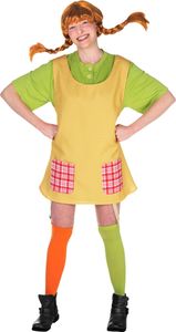Strój damski Pippi Pończoszanka produkt licencjonowany kolorowy