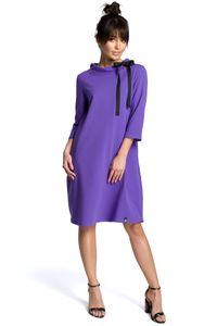 BeWear Dámske mini šaty Willibrord B070 fialová XXL