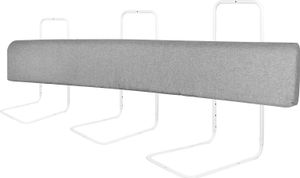 VA-Cerulean Bettgitter Bettschutzgitter180cm Bettkantenschutz Bettgitter Höhenverstellbar Sicherheitsgeländer Bettumrandung, Leinengrau VA-Cerulean Bettgitter Bettschutzgitter180cm Bettkantenschutz Bettgitter Höhenverstellbar Sicherheitsgeländer Bettumrandung, Leinengrau