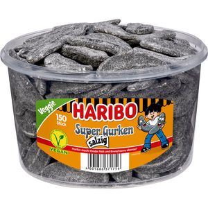 Haribo  Super Gurken salzig Veggie 150 Stück