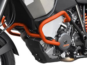 Crash bar kompatybilny z KTM 1050 Adventure BJ 2015-16 / 1090 Adventure BJ 2017-19 / 1190 Adventure BJ 2013-16 / 1290 Super Adventure BJ 2014-18 pomarańczowy