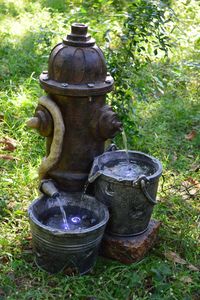 Garden Pleasure Brunnen HERMES in Stein-Optik Polyresin mit Pumpe 318820