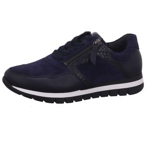 Gabor Comfort  Damenschuhe Schnürschuhe Sportive Sneaker Blau Freizeit, Schuhgröße:EUR 38 | UK 5