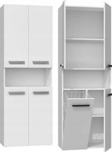 Topeshop NEL 1K DK BIEL Badezimmerschrank de Badezimmerschrank White Topeshop NEL 1K DK BIEL Badezimmerschrank de Badezimmerschrank White