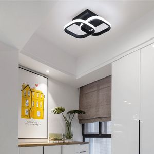 Moderne LED Deckenleuchte, 22W Deckenleuchte, Deckenleuchten für Wohnzimmer Schlafzimmer Küche, 6000K [Energieklasse E]