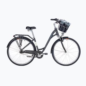 Dámsky mestský bicykel Romet Art Deco Lux black 2228549 M