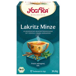 Yogi Tea ® Lakritz mit Minze Tee 30,6 g 17 Teebeutel