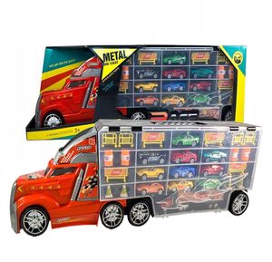 Nákladní vozidlo Launcher Kovová auta Závodní auto Nákladní auto Sada hraček pro děti od 3 let Chlapci