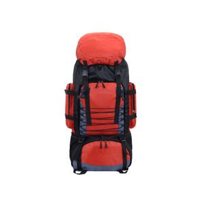 90L großes Fassungsvermögen, wasserdichter Reisegepäck-Taschen-Zelt-Rucksack für Outdoor-Aktivitäten-Rot