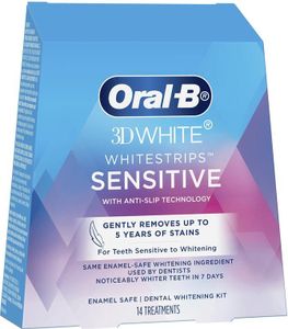 Oral-B 3DWhite Whitestrips Sensitive 14 Stück
