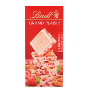 Lindt Grand Plaisir Erdbeer Mandel mit weisser Schokolade 150g
