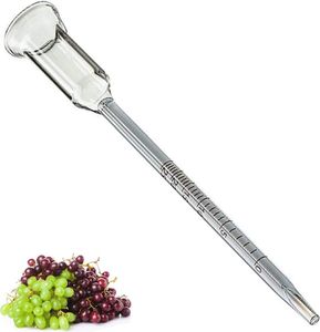 Glas Vinometer 0 bis 25 Vol % Alkoholgehalt Alkoholanteil Obst Wein Obst Wein Bier Wein Alkohol Alkohol Meter