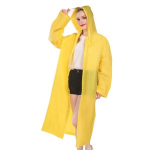Regenponcho Regenmantel für Damen Herren,  Regenjacke Wasserdicht , Wandern, Radfahren, Camping und Reisen,(Gelb)