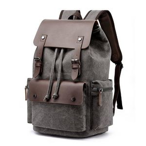 Mofut Rucksack Eleganter und lässiger Retro-Rucksack mit vielen Taschen sowie Laptop-Fach, mit Laptopfach