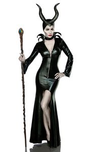 Mask Paradise Mistress of Evil, Größe:2XL, Farbe:schwarz