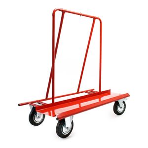 Panelový vozík do 800 kg pro přepravu sádrokartonových, dřevěných a sádrovláknitých desek se 4 koly