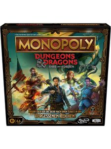 Hasbro Spiele & Puzzle MONOPOLY DUNGEONS AND DRAGONS MOVIE Brettspiele Spiele Familie IP Security Lock - Release date 14 January 2023