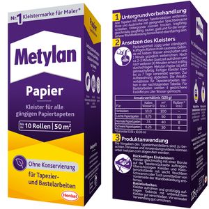 Metylan Kleister für Papier 125g