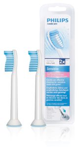 Philips Sonicare sensitive standard sonic toothbrush heads HX6052V8
