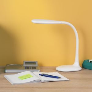 Unilux LED Schreibtischleuchte Lucy 6,8W 500lm dimmbar in Weiß