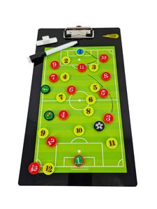 Magnettafel - Fußball-Taktiktafel 35x20 cm - POWERSHOT - Ideal für Trainer