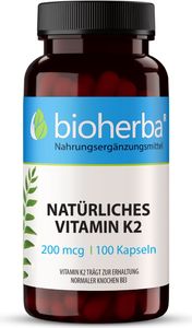 Bioherba Přírodní vitamin K2 100 mcg
