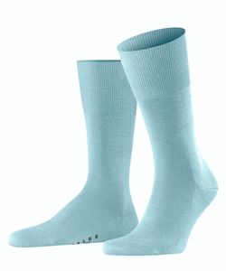 FALKE Airport Herren Socken, Größe, 41-42, Farbe, skyway (6693), Blau